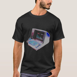 T-shirt ORDINATEUR VINTAGE RETRO COREY TIGER 80s