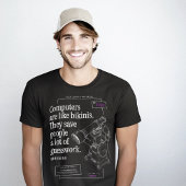 T-shirt Ordinateurs Bikinis Drôle Technique Citation Breve