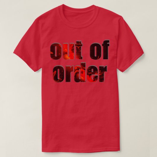T-shirt ordonnance (Design devant)