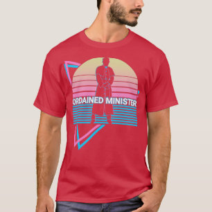 T-shirt Ordonné Ministre Retro
