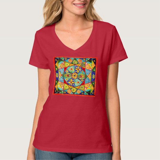 T-shirt ordre Abstrait (Devant)