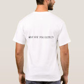 T-shirt Ordre de thé - vivant sur une prière (Dos)