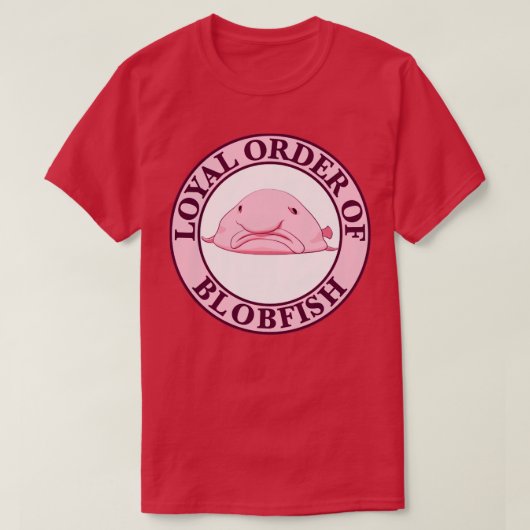 T-shirt Ordre Loyal de Blobfish (Design devant)