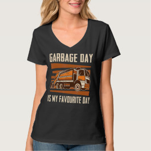 T-shirt Ordures Camions de camion Déchets Chariots 4