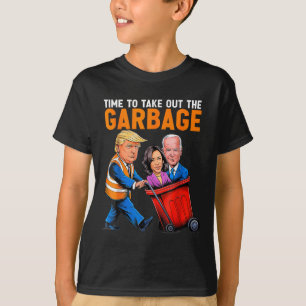 T-shirt Ordures Pour Trump 2024 Drôle Temps De Sortir Garb