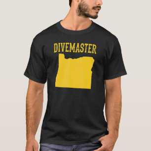 T-shirt Oregon Divemaster Plongée instructeur Plongée Plon