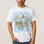 T-shirt Oregon Lighthouse (Devant)