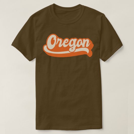T-shirt Oregon Retro (Design devant)