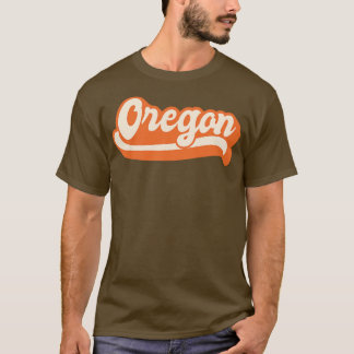 T-shirt Oregon Retro