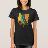 T-shirt Oregon State Pride Sunset I Love Oregon (Devant)