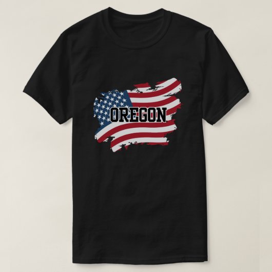 T-shirt Oregon USA (Design devant)