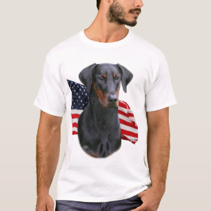 T-shirt Oreille naturelle uncropped de pinscher de