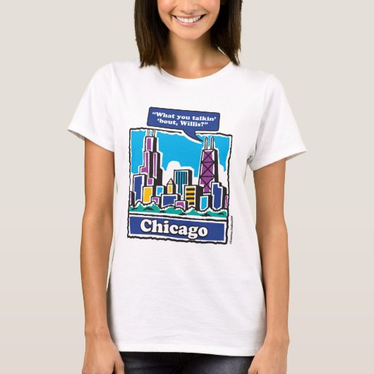 T-shirt oreilles de la Willis Tower (Devant)