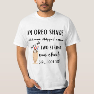 T-shirt Oreo Shake
