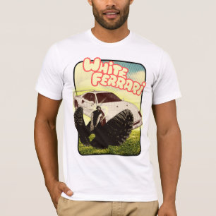 T-shirt OREXO // White Ferrari '99