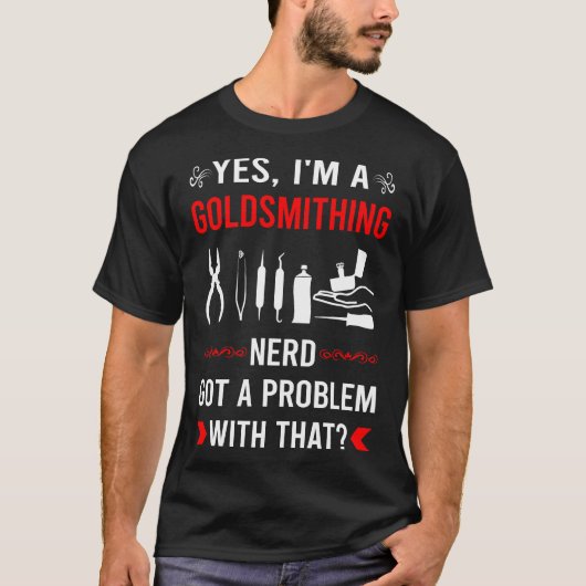 T-shirt Orfèvre a un problème Orfèvrerie (Devant)