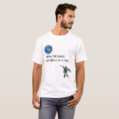 T-SHIRT ORGANIQUE : UNE TORTUE (Devant entier)