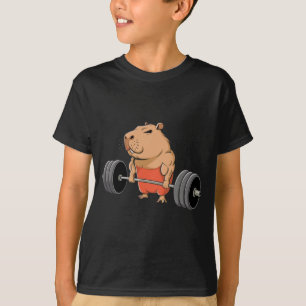 T-shirt Organisme gouvernemental Capybara Drôle Gym Capy