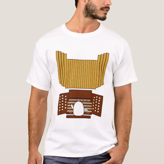 T-shirt Organiste (Devant)