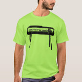 T-shirt Orgue Retro Illustration Tee (Devant)