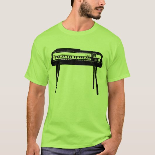 T-shirt Orgue Retro Illustration Tee (Devant)