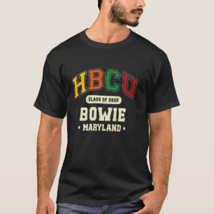 T-shirt Orgueil de la promotion 2025 de Bowie Maryland HBC