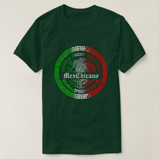 T-shirt Orgullo Mexicano Chicano (Design devant)