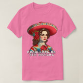 T-shirt Orgullosa de ser Hispana Patrimoine hispanique Esp (Design devant)