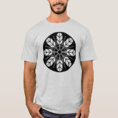 T-shirt Oriental Black Japon Inoue Mon Oriental Art (Devant)