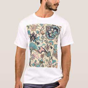 T-shirt Oriental Paisley : Elégance Textile Stylisée.