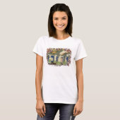 T-shirt Oriental Scenery Design (Devant entier)