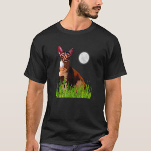 T-shirt Oriental Shorthair Cat Moon Exotic Cat Breeders
