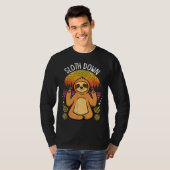 T-shirt Oriental Yoga Sloth Down 34 (Devant entier)