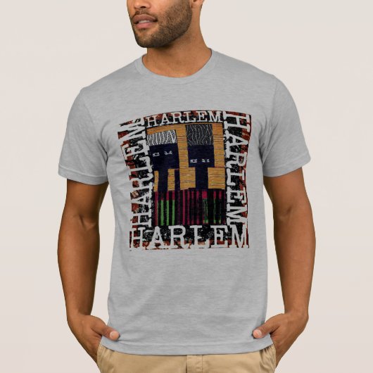 T-shirt orienté de Harlem (Devant)