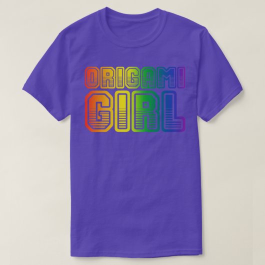 T-shirt Origami (Design devant)