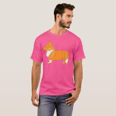 T-shirt Origami Corgi (Devant entier)