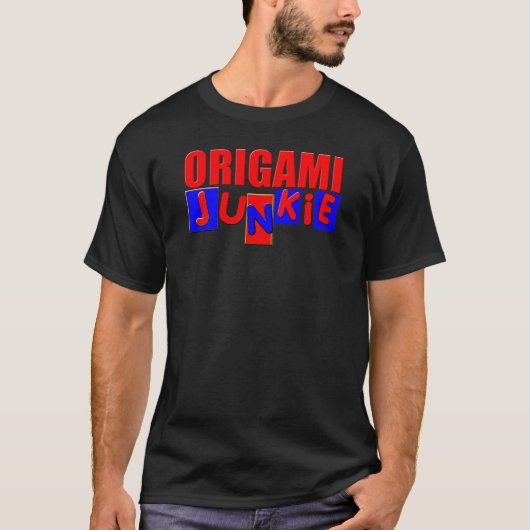 T-shirt Origami drôle (Devant)