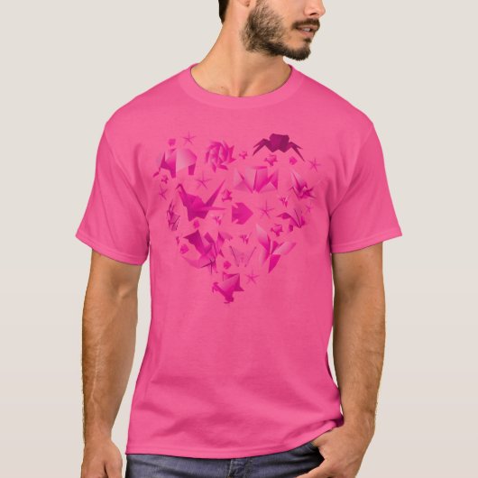 T-shirt Origami Heart (Devant)