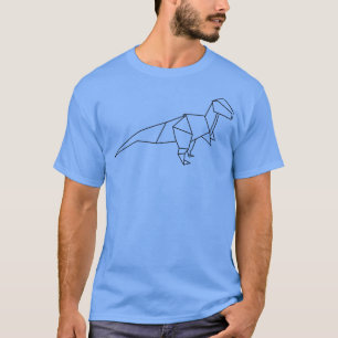 T-shirt Origami japonais Dinosaur Art unique Japon & Gif