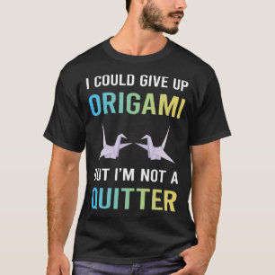 T-shirt Origami Pas un lâcheur