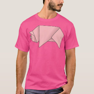 T-shirt Origami Piggy