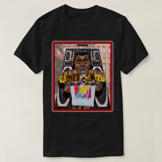 T-shirt Origami Radio Raheem 1 (Design devant)