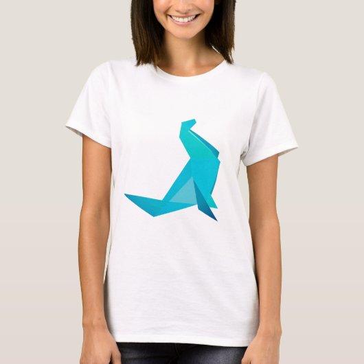 T-shirt Origami Seal Summer Tee (Devant)