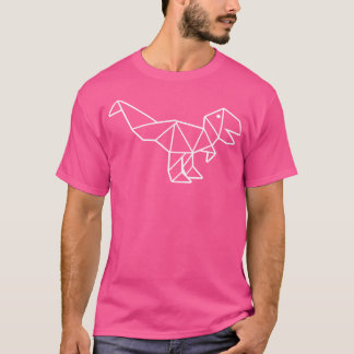 T-shirt Origami T-Rex