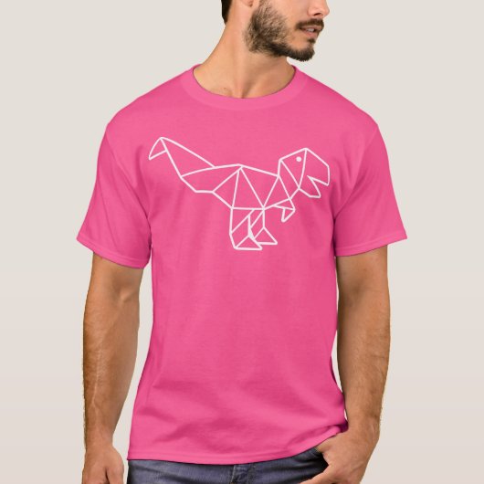 T-shirt Origami T-Rex (Devant)