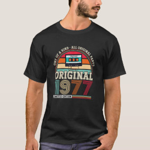 T-shirt Original 1977 45e Anniversaire Pour Hommes Et