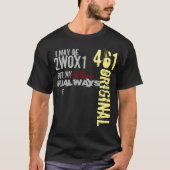 T-shirt original 2W0X1 461 (Devant)