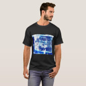 T-shirt Original Abstarct Blue Iceberg (Devant entier)
