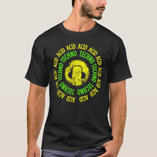 T-shirt Original Acid Techno (Devant)