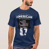 T-shirt Original American Ironworks Classic 57 Car (Devant)
